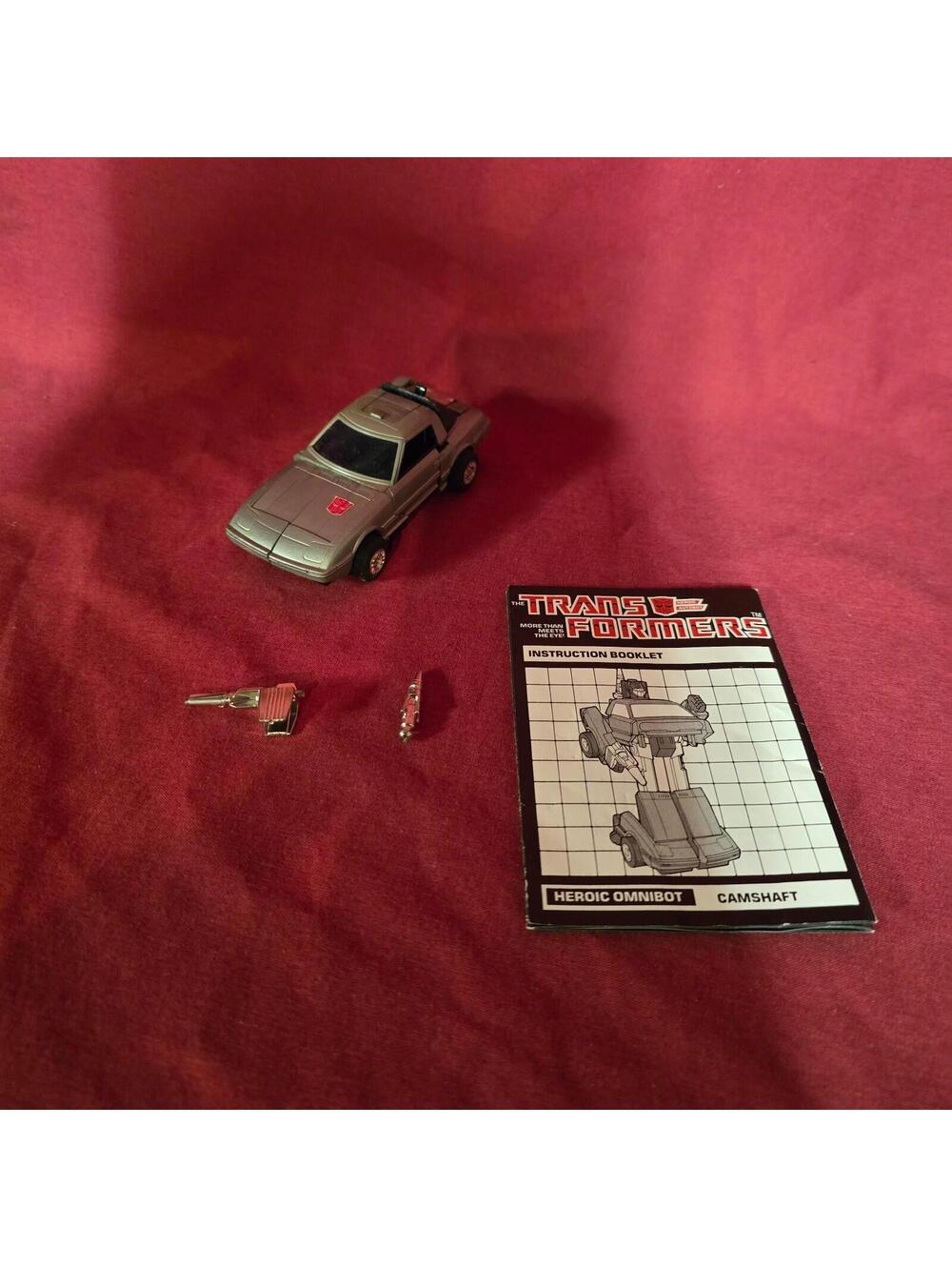 Camshaft Mail-Away Omnibots 1984 Hasbro G1 Transformers Action Figure